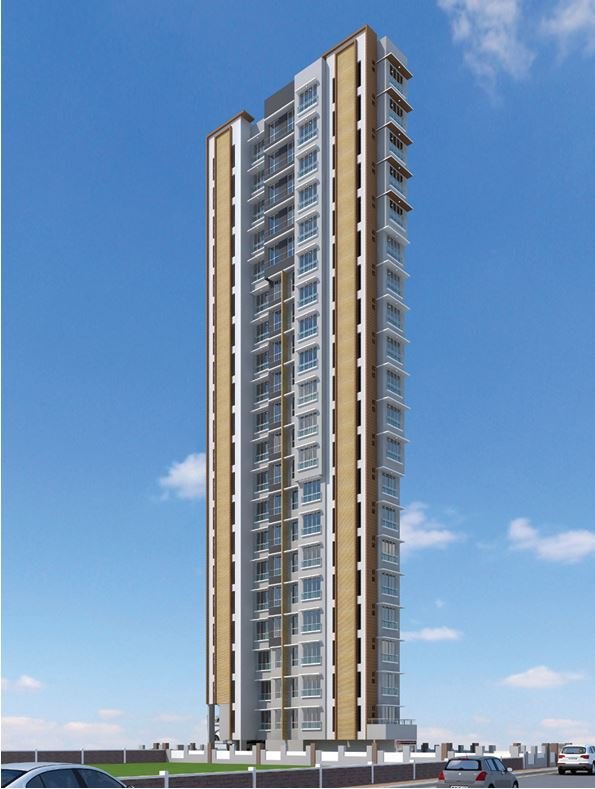 Skyline backdrop framing the tower beautifully at Sheetal Skytower, Andheri West