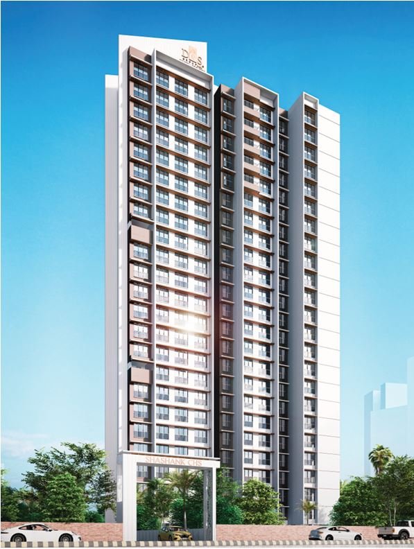 Daytime elevation showcasing the elegant facade of Sheetal Skytower, Andheri West